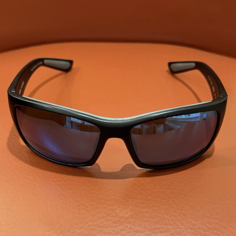 REVO Dexter RE 1127 11 H2O 64-15-131 Blk Polarized Blue Crystal Lens Sunglasses